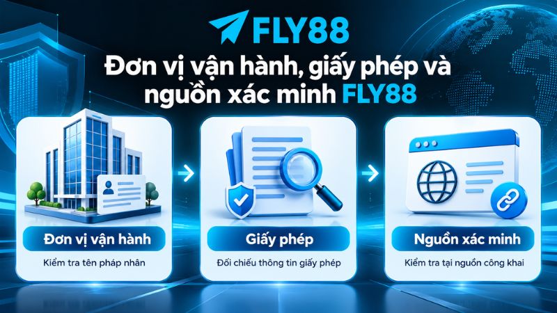 Đơn vị vận hành, giấy phép và nguồn xác minh